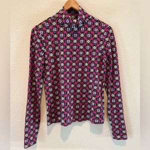 💕MAEVE by ANTHROPOLOGIE button shoulder long sleeve turtleneck top | X-SMALL